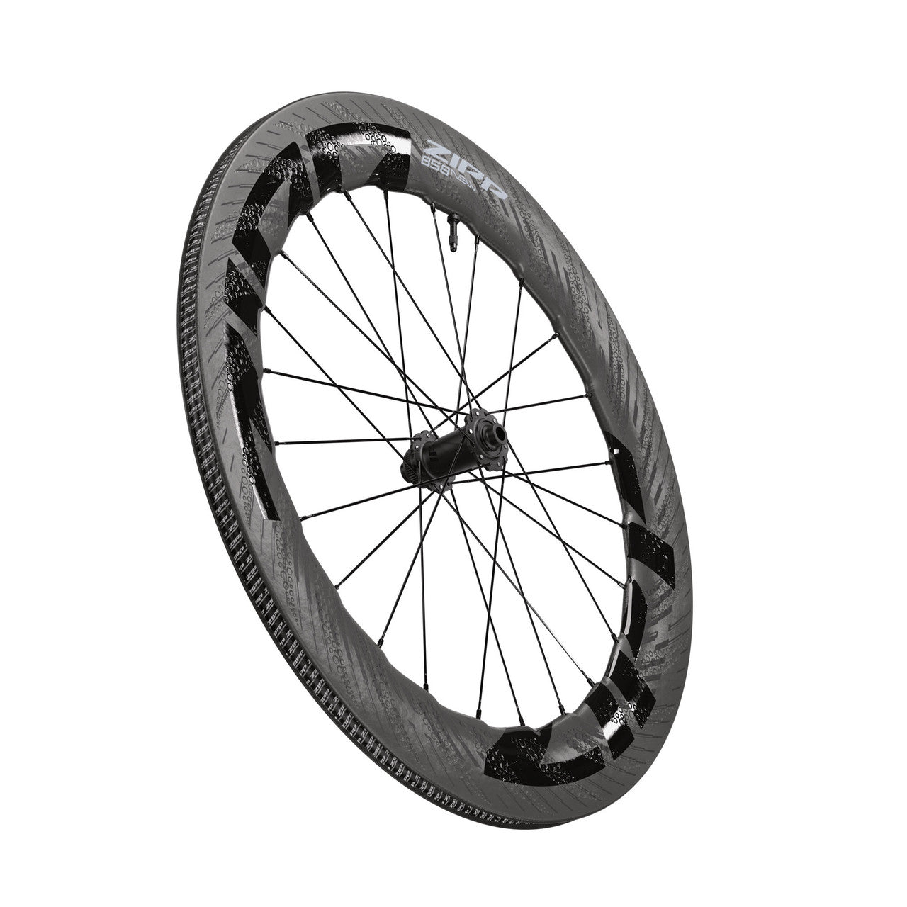 Par de rodas ZIPP 858 NSW DISC Tubeless Ready (bloqueio central)
