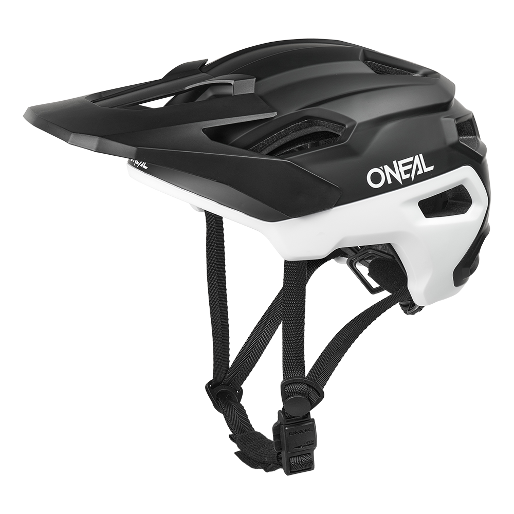 Capacete de BTT O'NEAL TRAILFINDER EVO SOLID Preto/Branco 2026