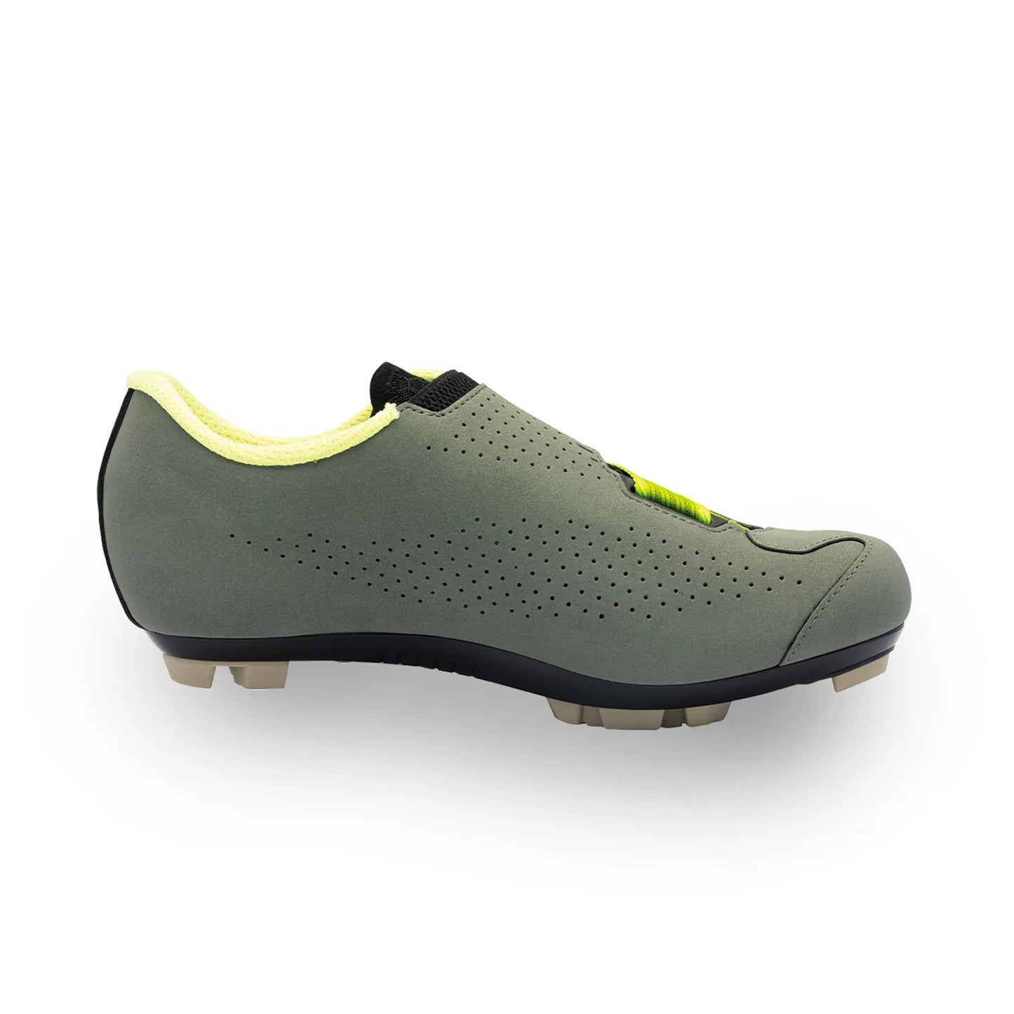 SIDI AERTIS Sapatos MTB Verde Militar/Amarelo