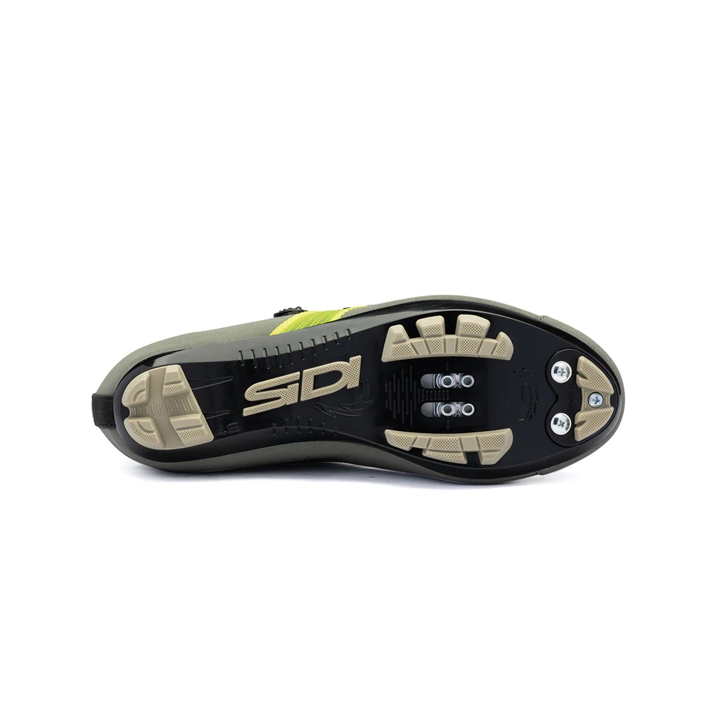 SIDI AERTIS Sapatos MTB Verde Militar/Amarelo