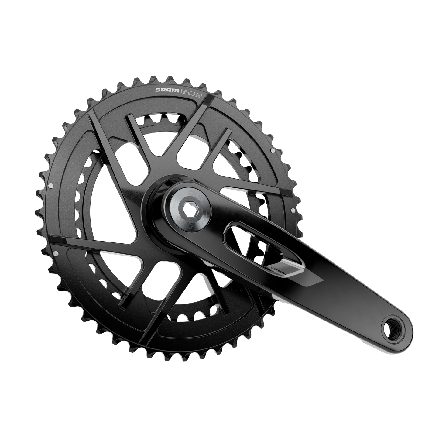 Pedaleira SRAM RIVAL AXS E1 DUB DM 12V