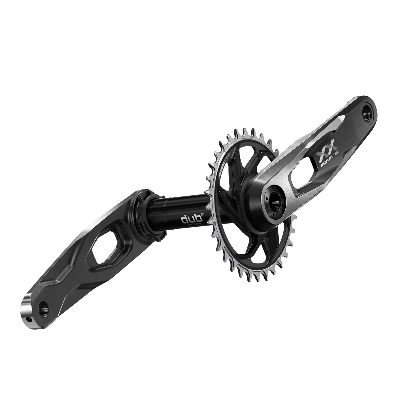 Pedaleira SRAM XX DH T-TYPE DUB WIDE 56.5mm 7v Mono