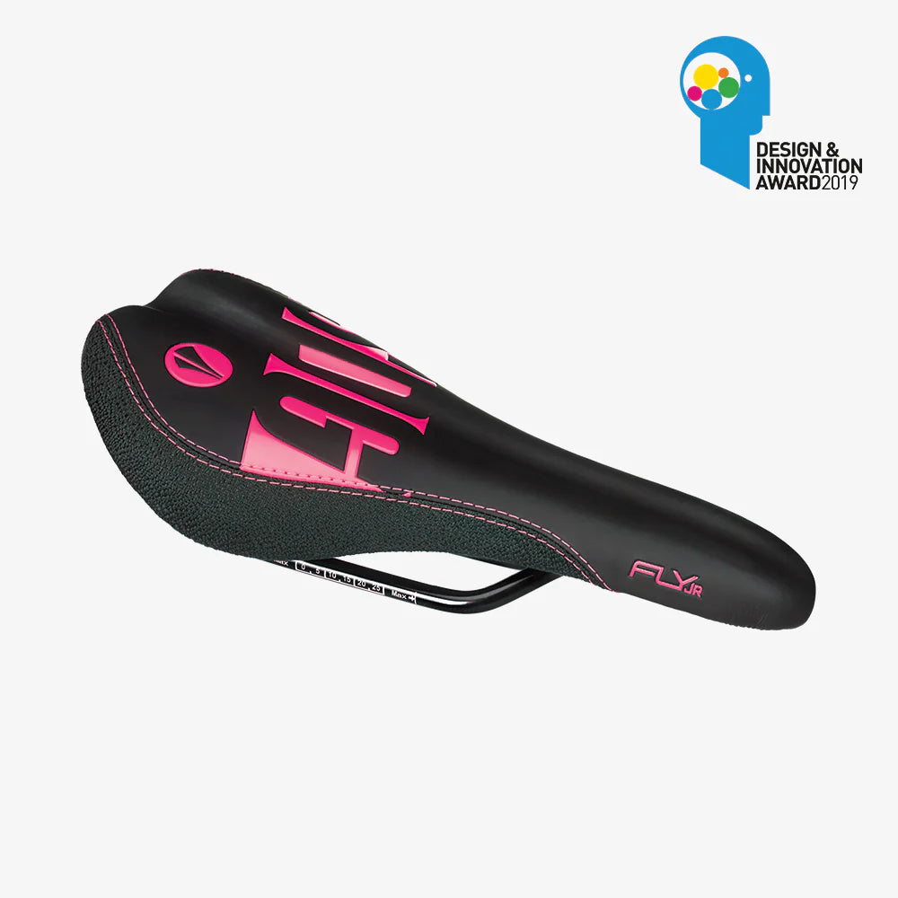 SDG FLY Junior Saddle Preto/Rosa