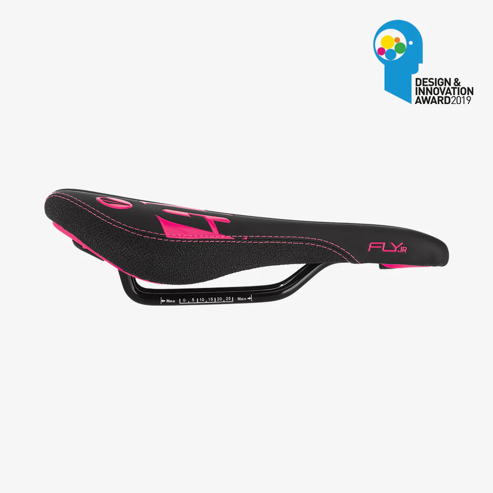 SDG FLY Junior Saddle Preto/Rosa