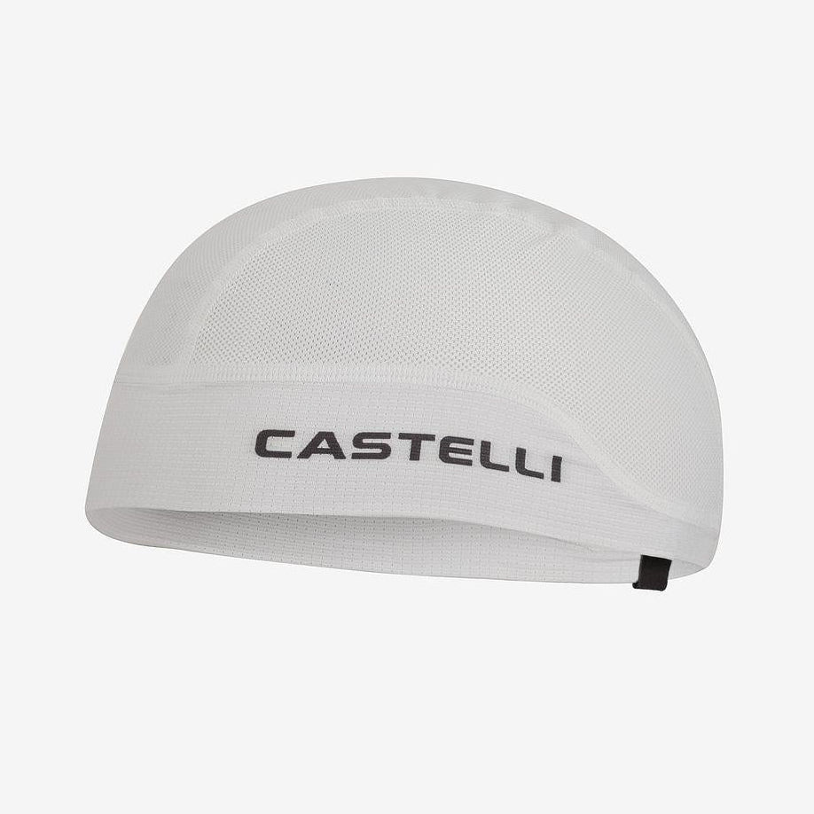CASTELLI SUMMER Boné de capacete branco