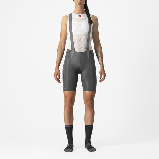 CASTELLI FREE AERO RC W Bib Tight para mulher Cinzento
