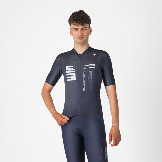 CASTELLI ESPRESSO R--A/D Camisola de manga curta azul