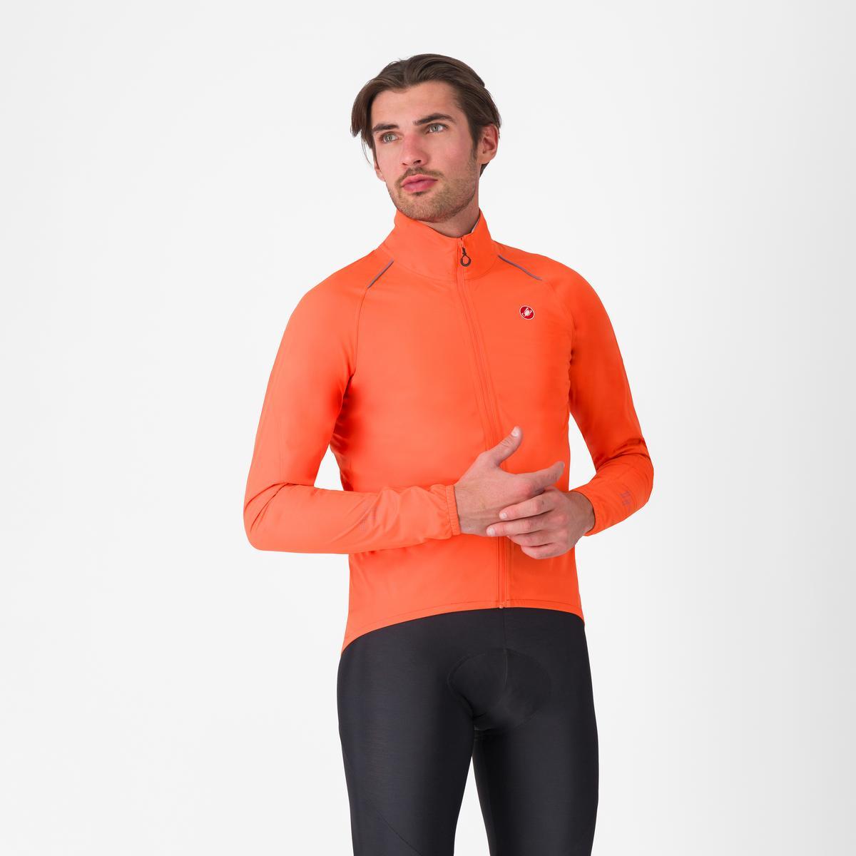 Casaco CASTELLI EMERGENCY 3 RAIN Laranja