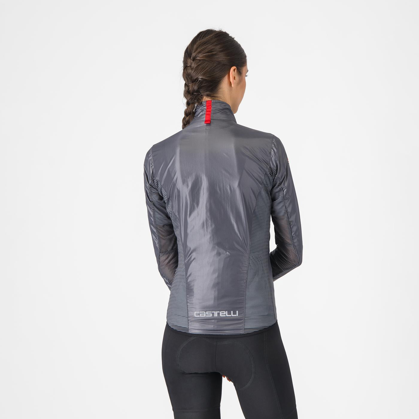 CASTELLI ARIA SHELL Jacket Mulher Cinzento escuro