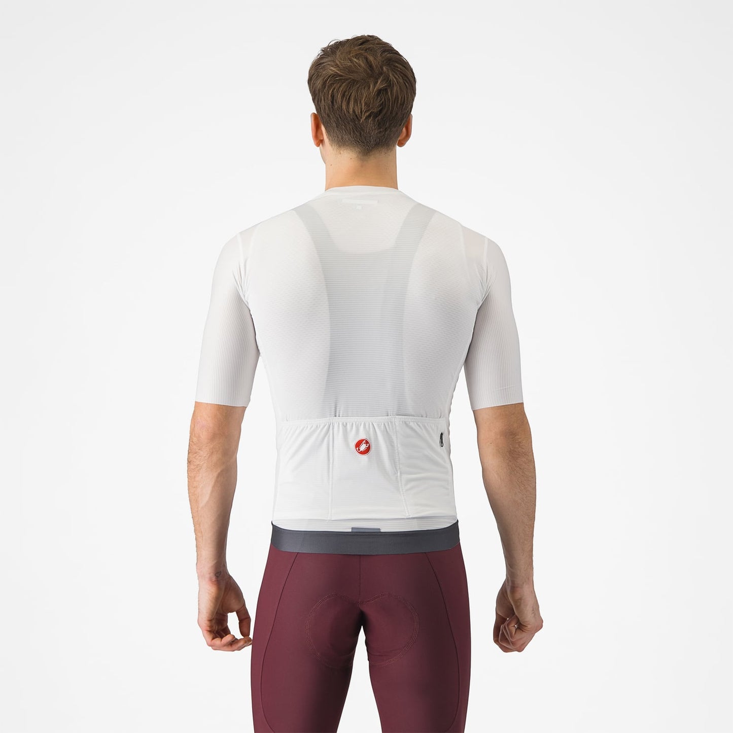 CASTELLI ESPRESSO Camisola de manga curta branca