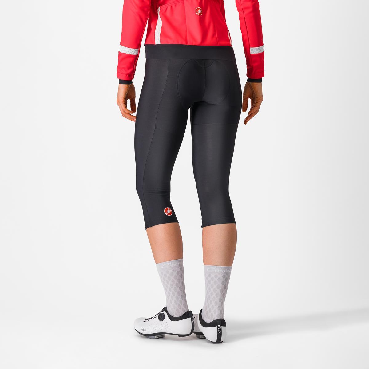 CASTELLI ENTRATA Calças-calças 3/4 para mulher Preto