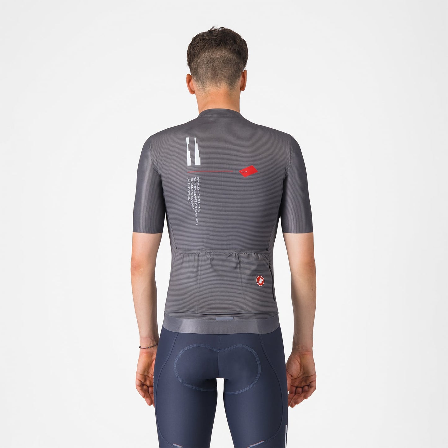 CASTELLI ESPRESSO R--A/D Camisola de manga curta Smoke Grey