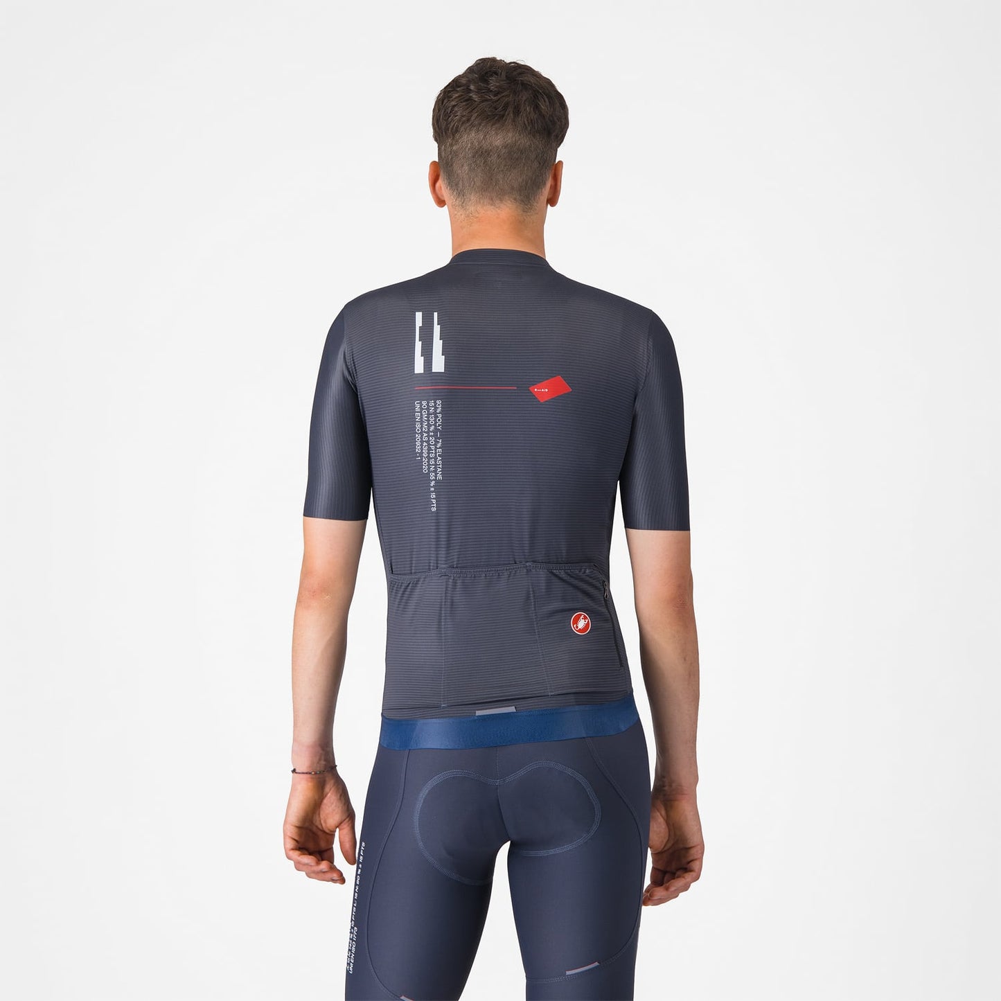 CASTELLI ESPRESSO R--A/D Camisola de manga curta azul
