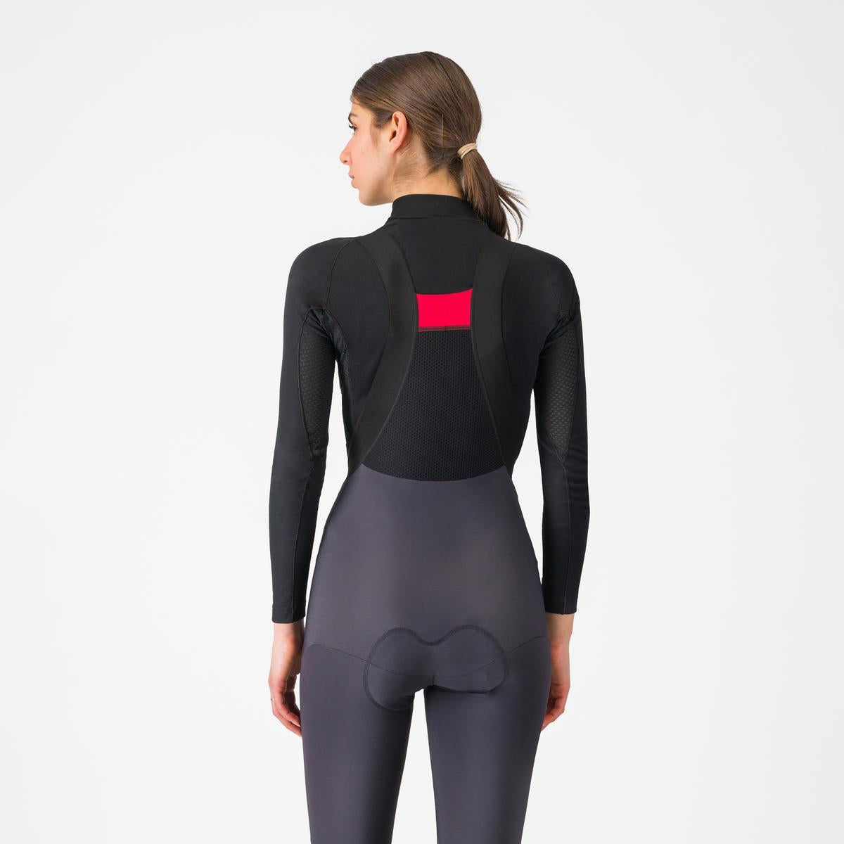 CASTELLI FLANDERS 2 Roupa interior de manga comprida para mulher Preto