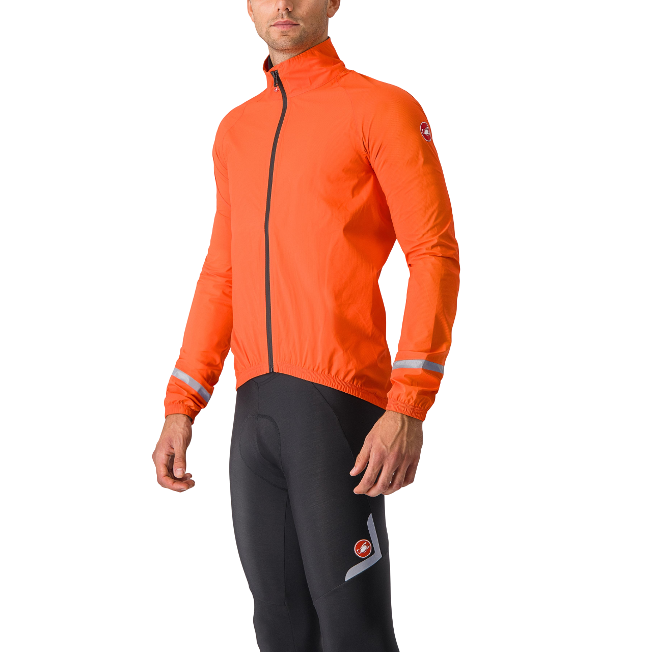 Casaco CASTELLI EMERGENCY 2 RAIN Laranja