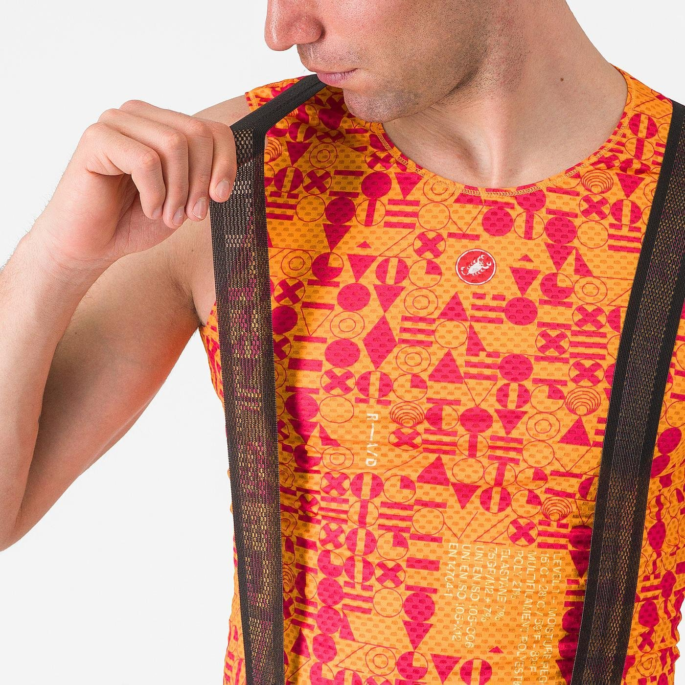 CASTELLI ESPRESSO R--A/D Smoke Grey Bib Tight