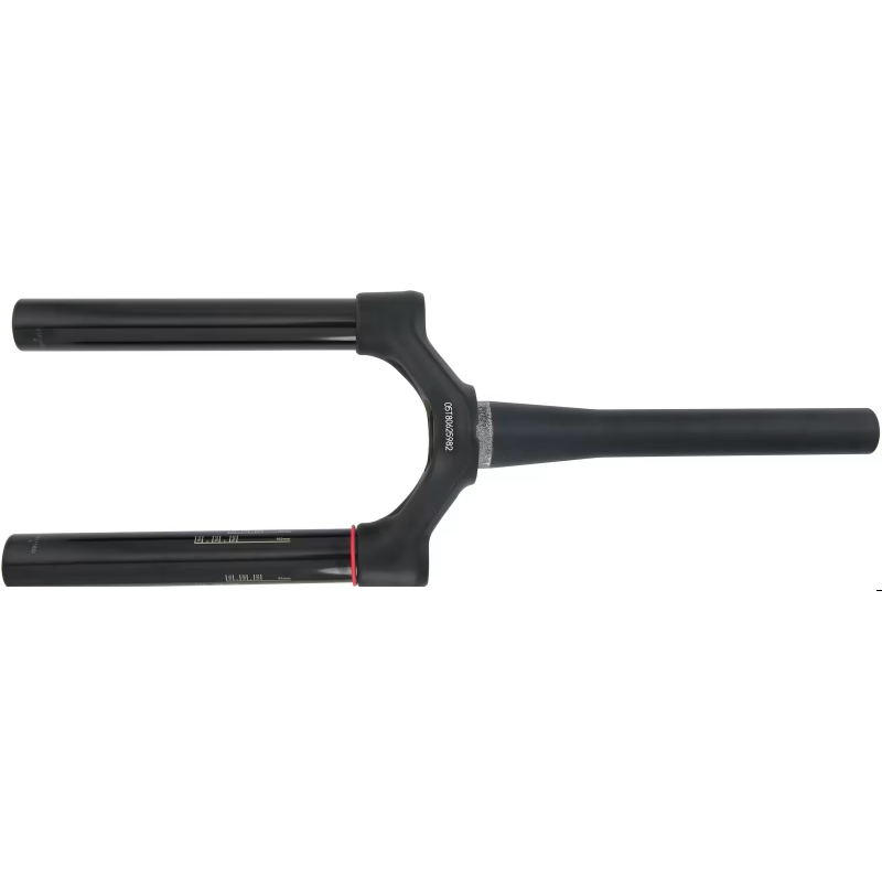 Conjunto de coroa, tubo de direção e barras ROCKSHOX DUAL POSITION AIR 27,5", cónico, offset 42 mm, alumínio preto #11.4018.008.441