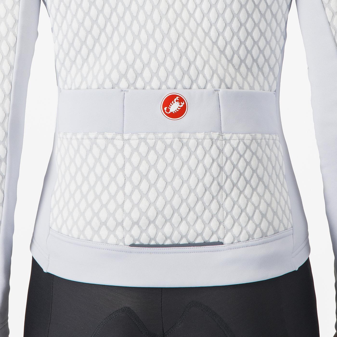 CASTELLI SFIDA 2 Camisola de manga comprida para mulher Cinzento