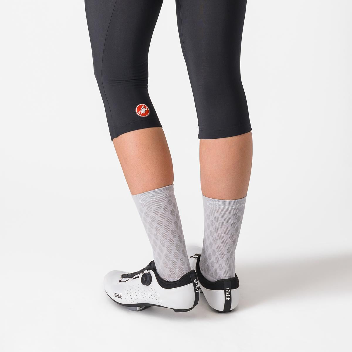 CASTELLI ENTRATA Calças-calças 3/4 para mulher Preto