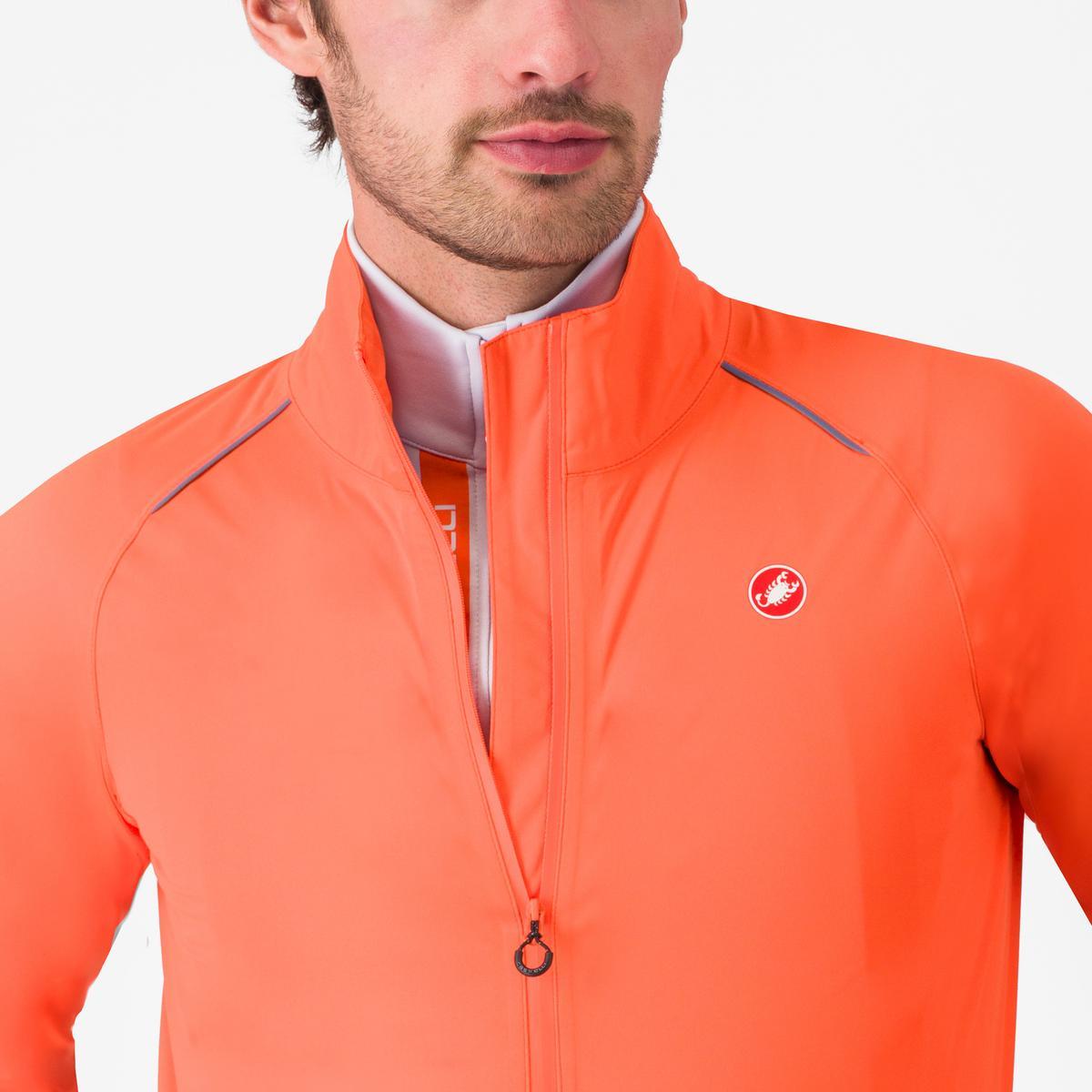 Casaco CASTELLI EMERGENCY 3 RAIN Laranja