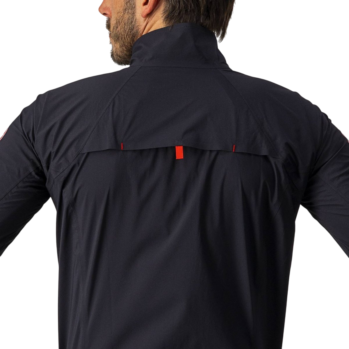 Casaco CASTELLI EMERGENCY 2 RAIN Preto
