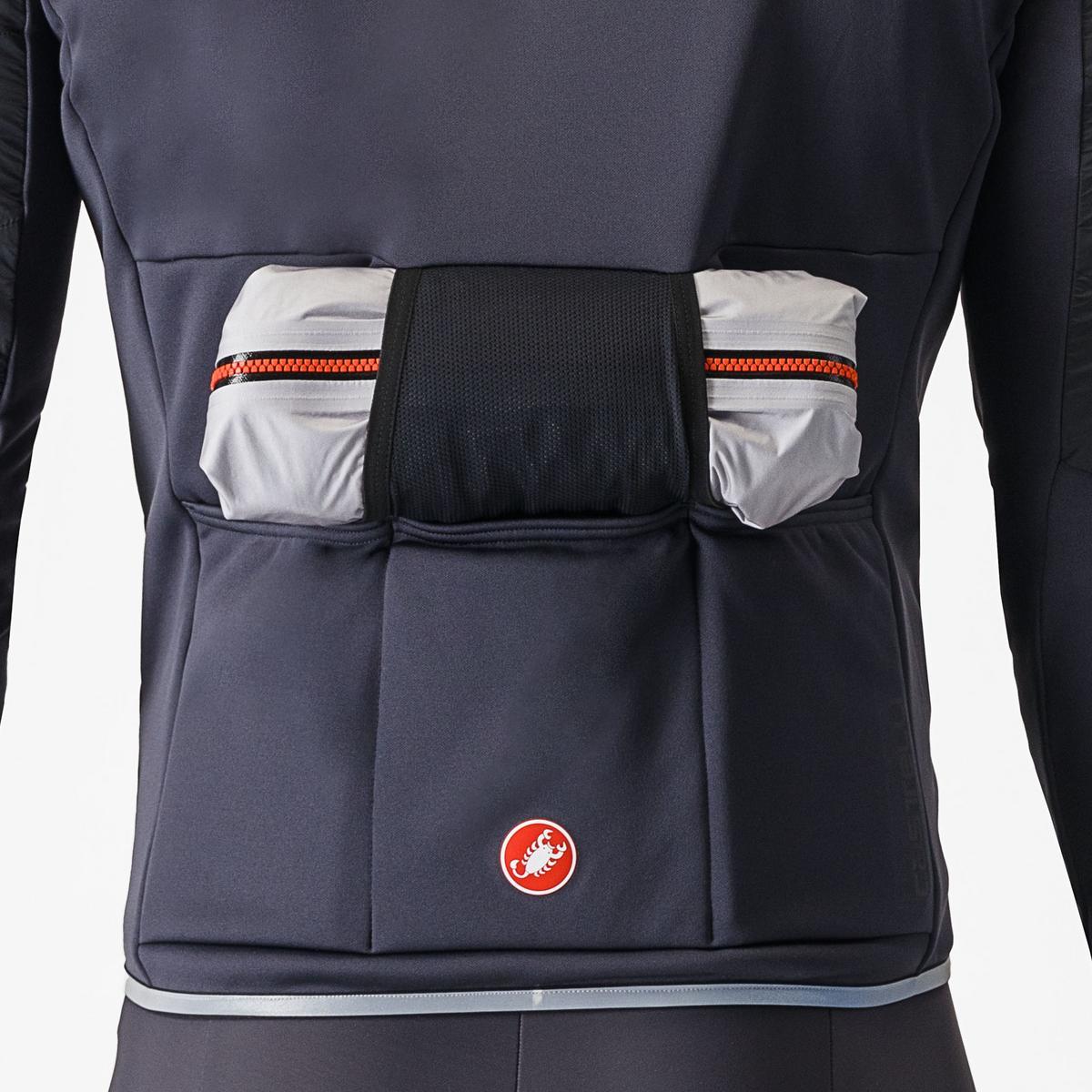 Casaco CASTELLI UNLIMITED Preto/Cinza