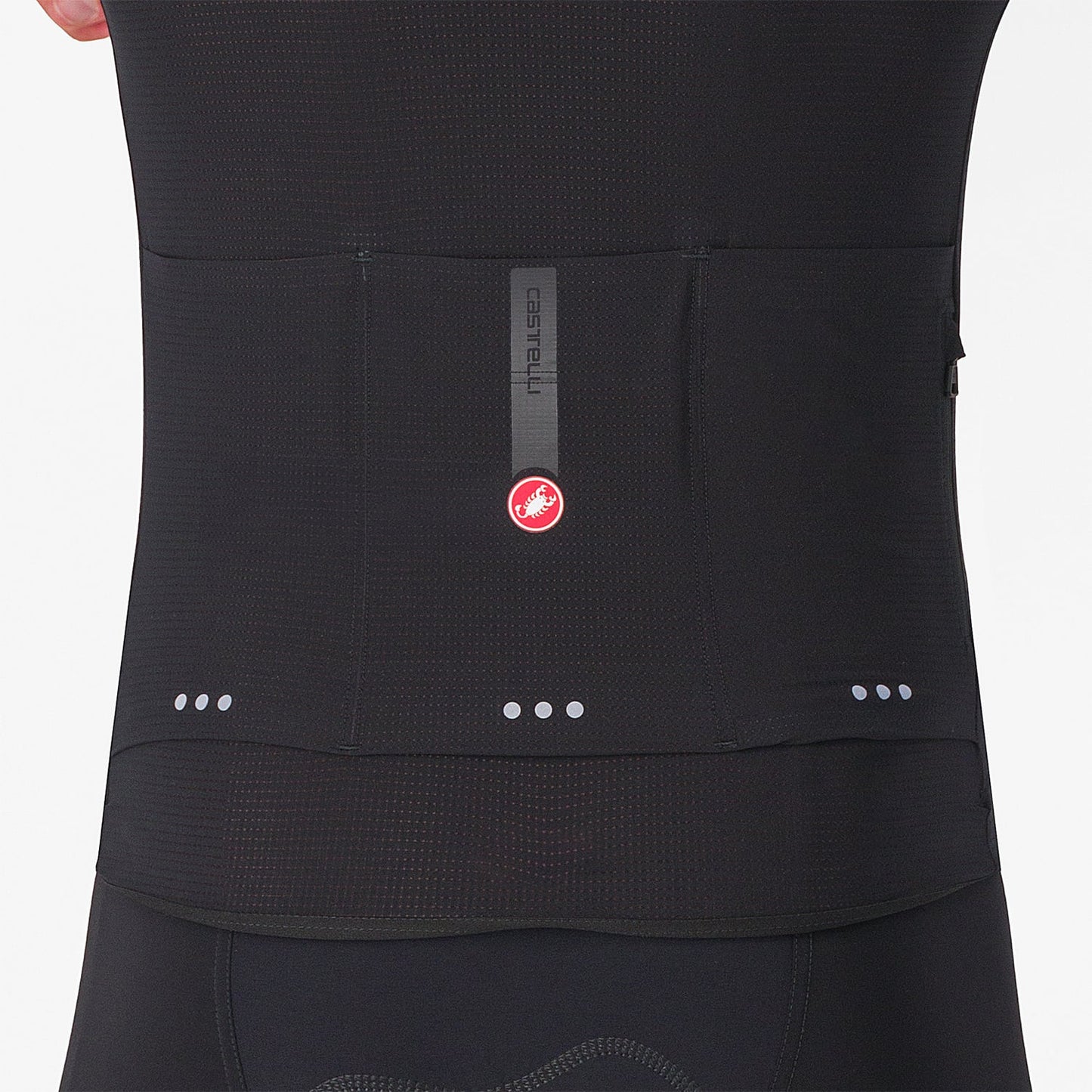 Camisola de manga curta CASTELLI PREMIO EVO Preto