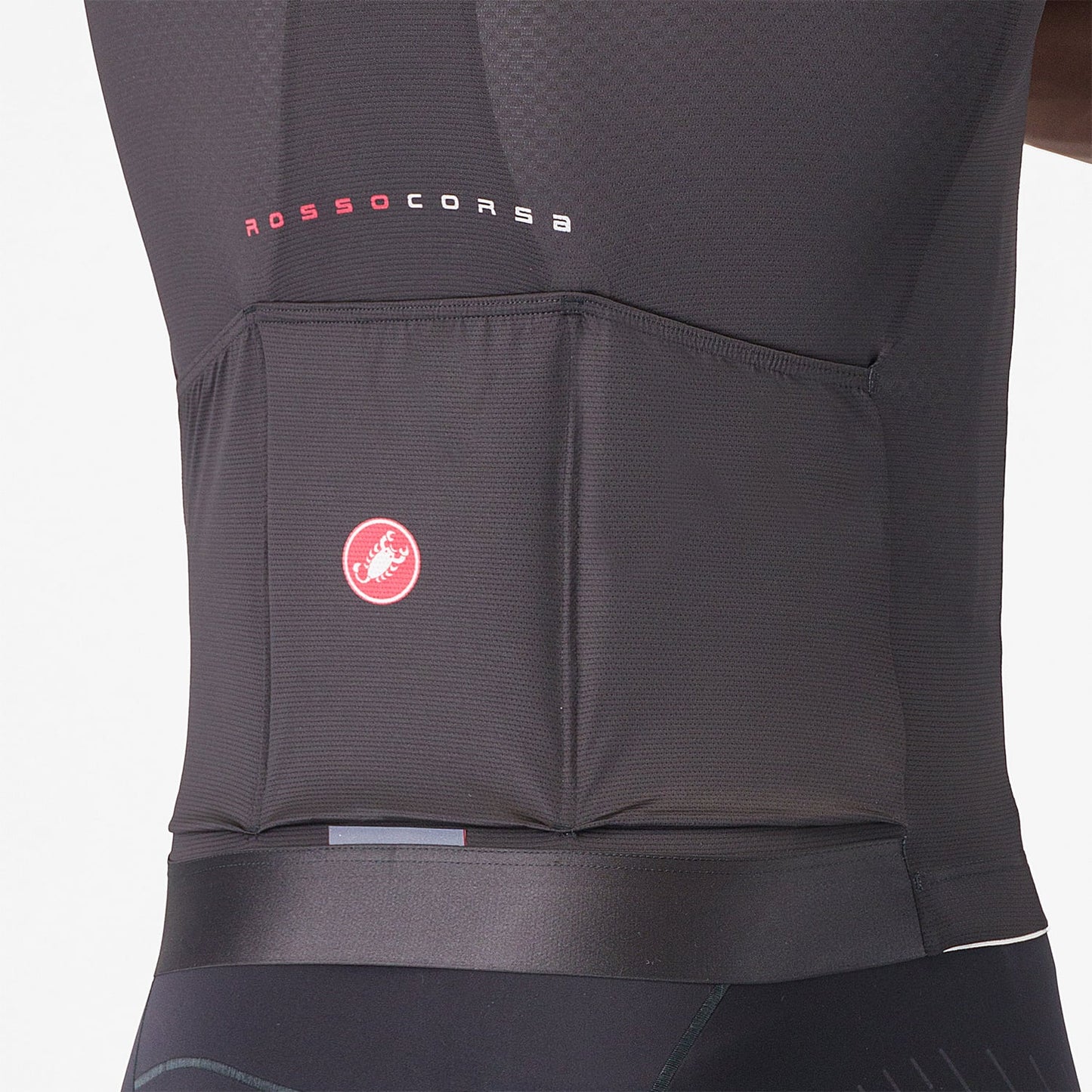 CASTELLI AERO RACE 8S Camisola de manga curta preta