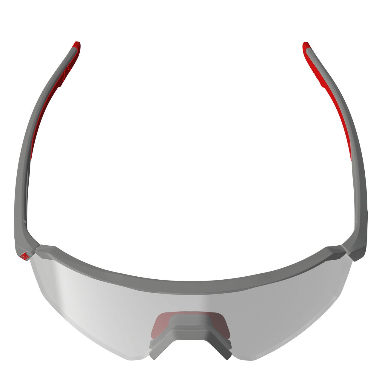 Óculos de proteção LEATT RIDEVIZ Lite Satin Grey IRIZ Silver 17VLT