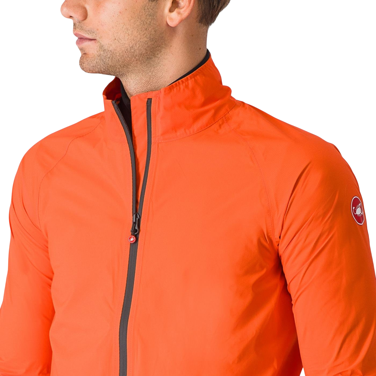 Casaco CASTELLI EMERGENCY 2 RAIN Laranja