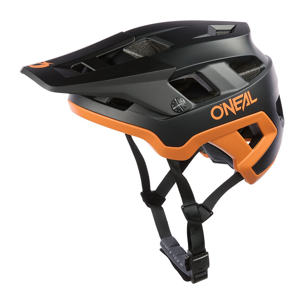 Capacete BTT O'NEAL DEFENDER Preto/Laranja