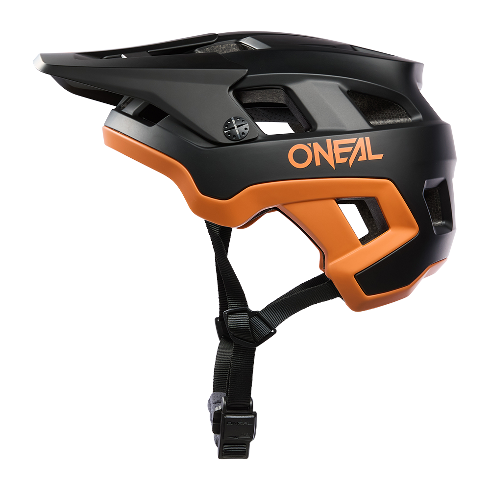 Capacete BTT O'NEAL DEFENDER Preto/Laranja