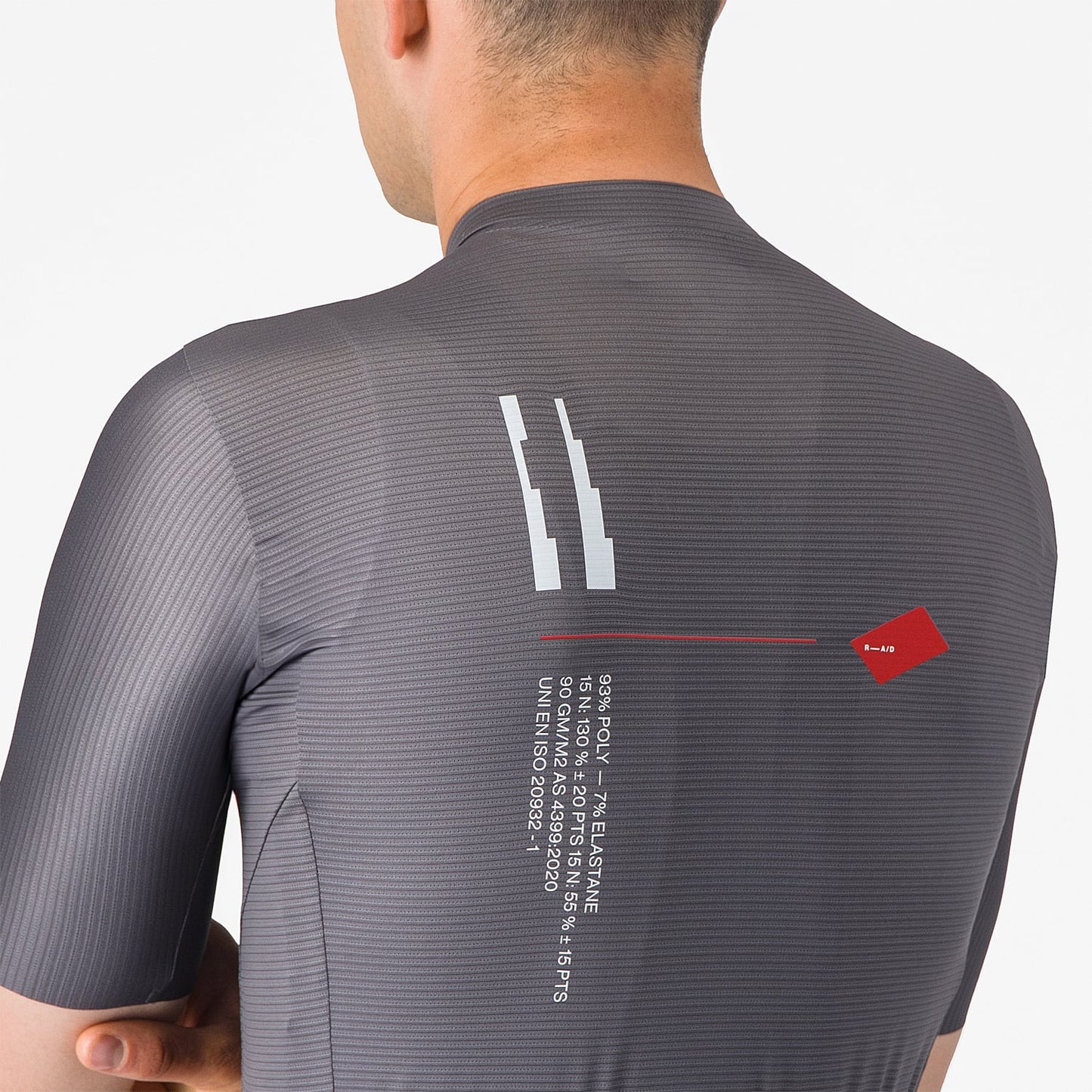 CASTELLI ESPRESSO R--A/D Camisola de manga curta Smoke Grey