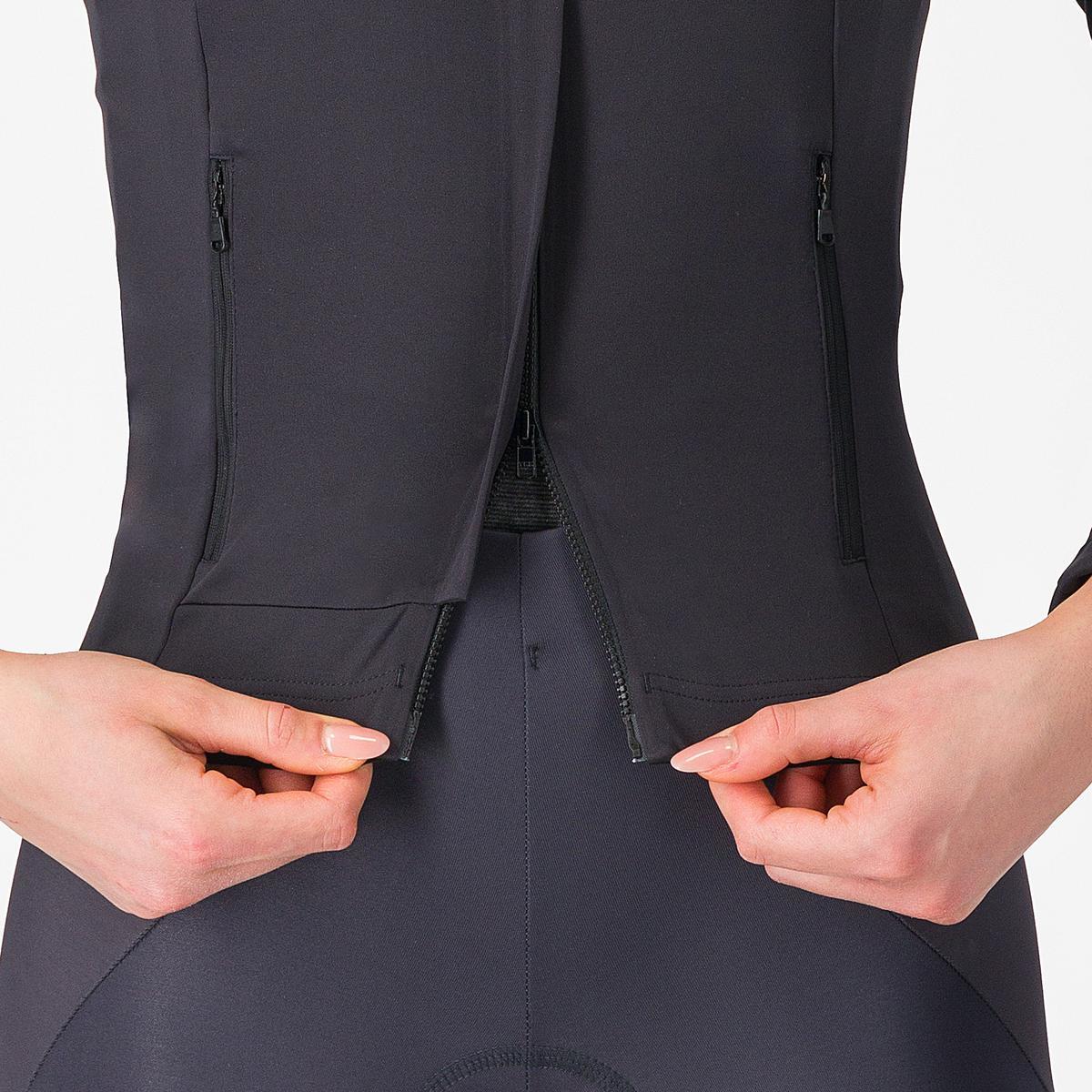 Casaco CASTELLI PERFETTO RoS 3 para mulher Preto/Noir Reflex