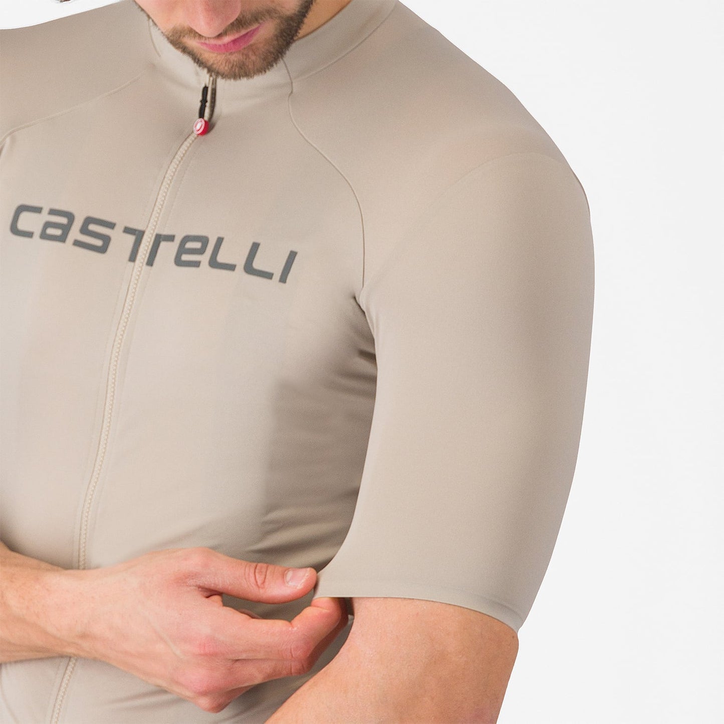 CASTELLI PROLOGO LITE Camisola de manga curta Bege