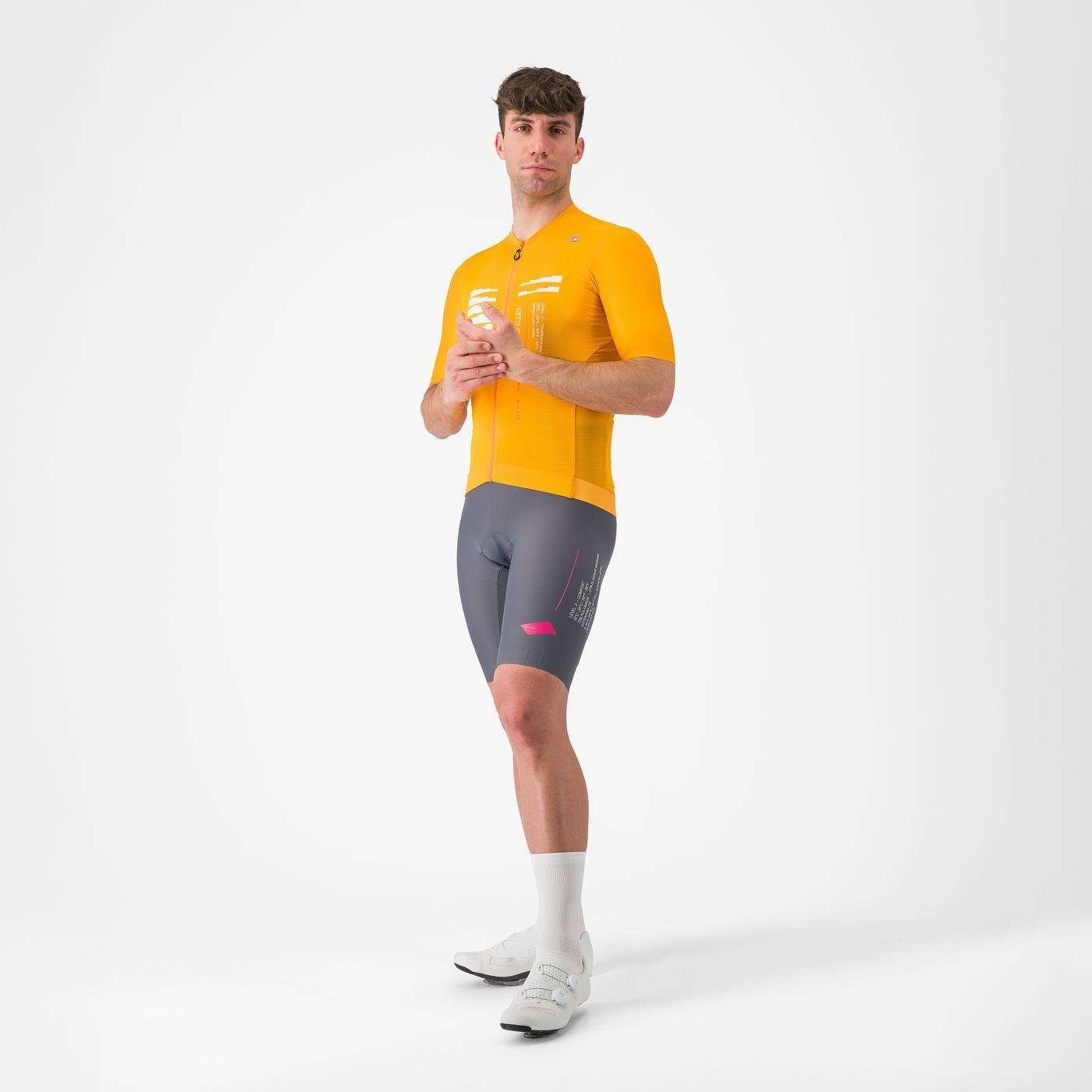 CASTELLI ESPRESSO R--A/D Smoke Grey Bib Tight