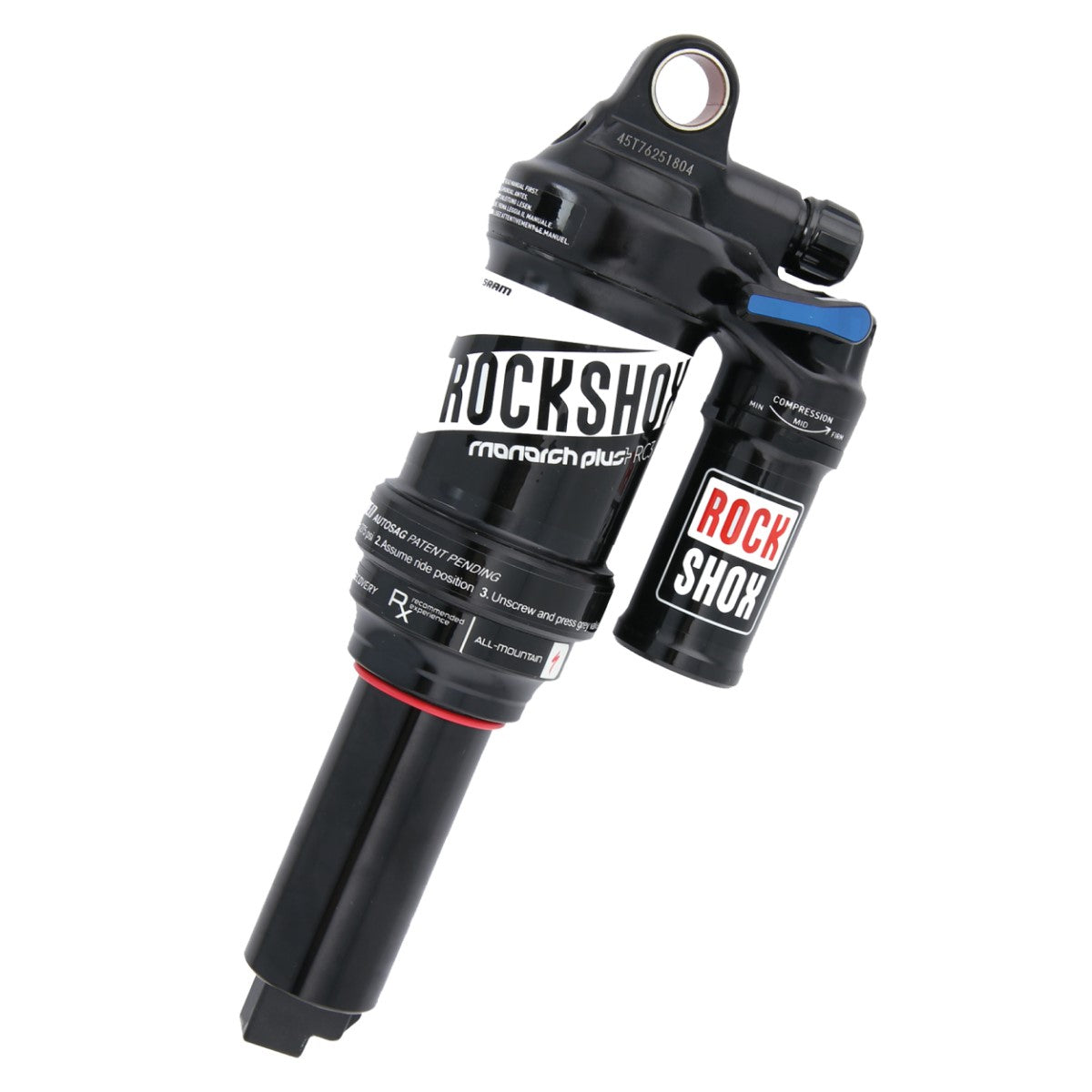 Amortecedor ROCKSHOX MONARCH Plus RC3 (para Specialized Stump 27.5/29. Ryhme 27.5 2016-2017)