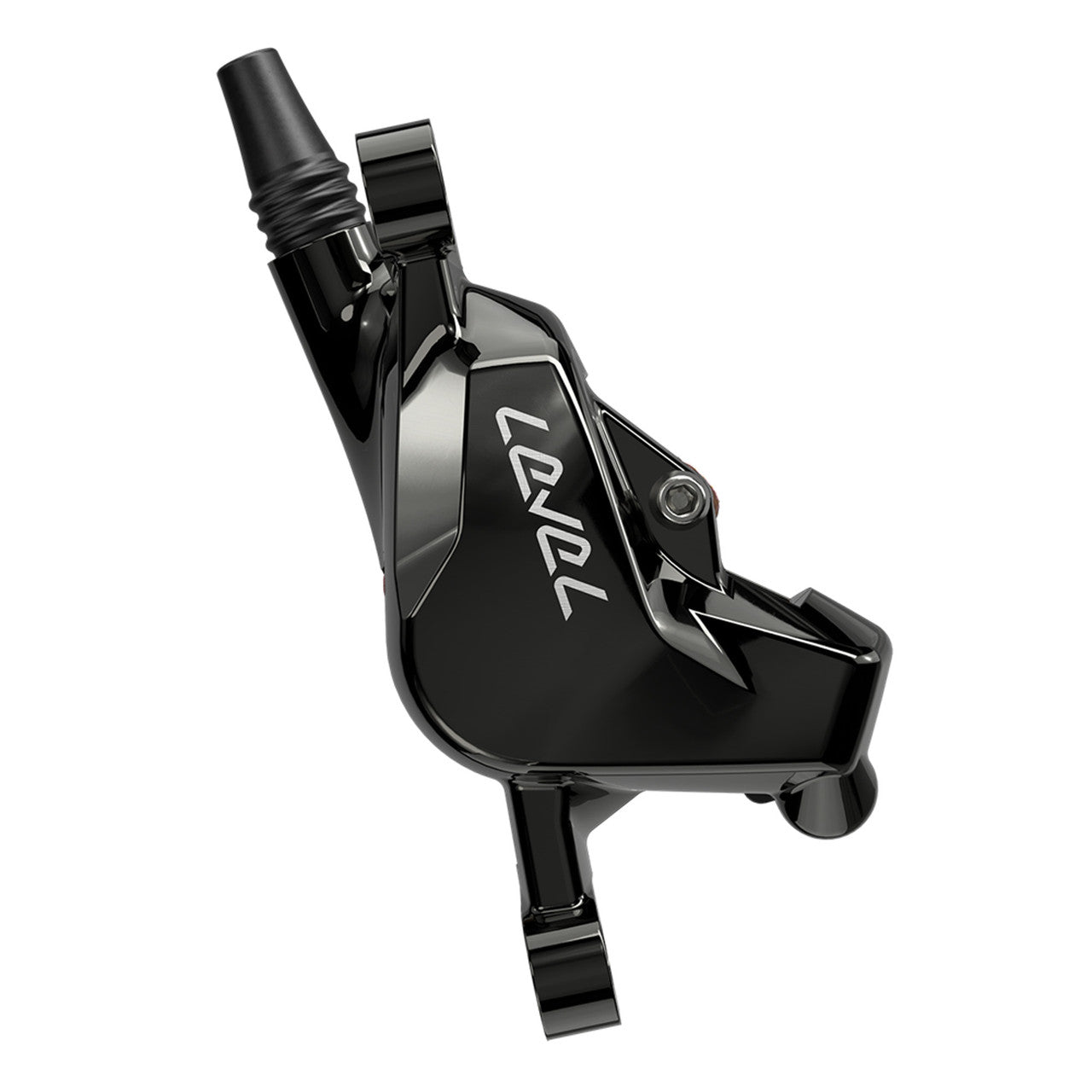 Travão dianteiro SRAM LEVEL ULTIMATE STEALTH em carbono com 2 pistões Hardware em titânio Preto