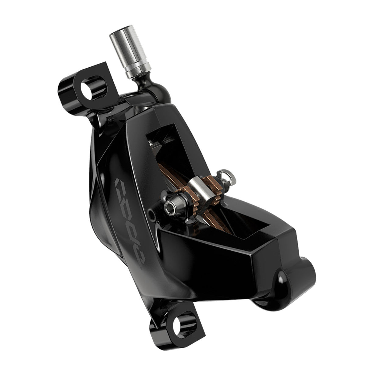 Par de travões SRAM CODE SILVER STEALTH Preto