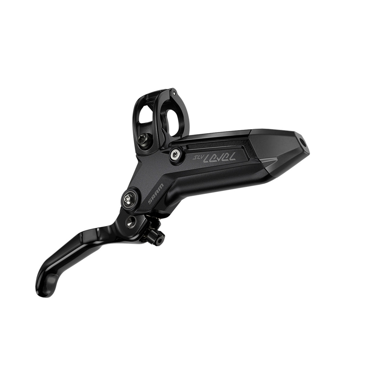 Travão traseiro SRAM LEVEL SILVER STEALTH de 4 pistões Preto