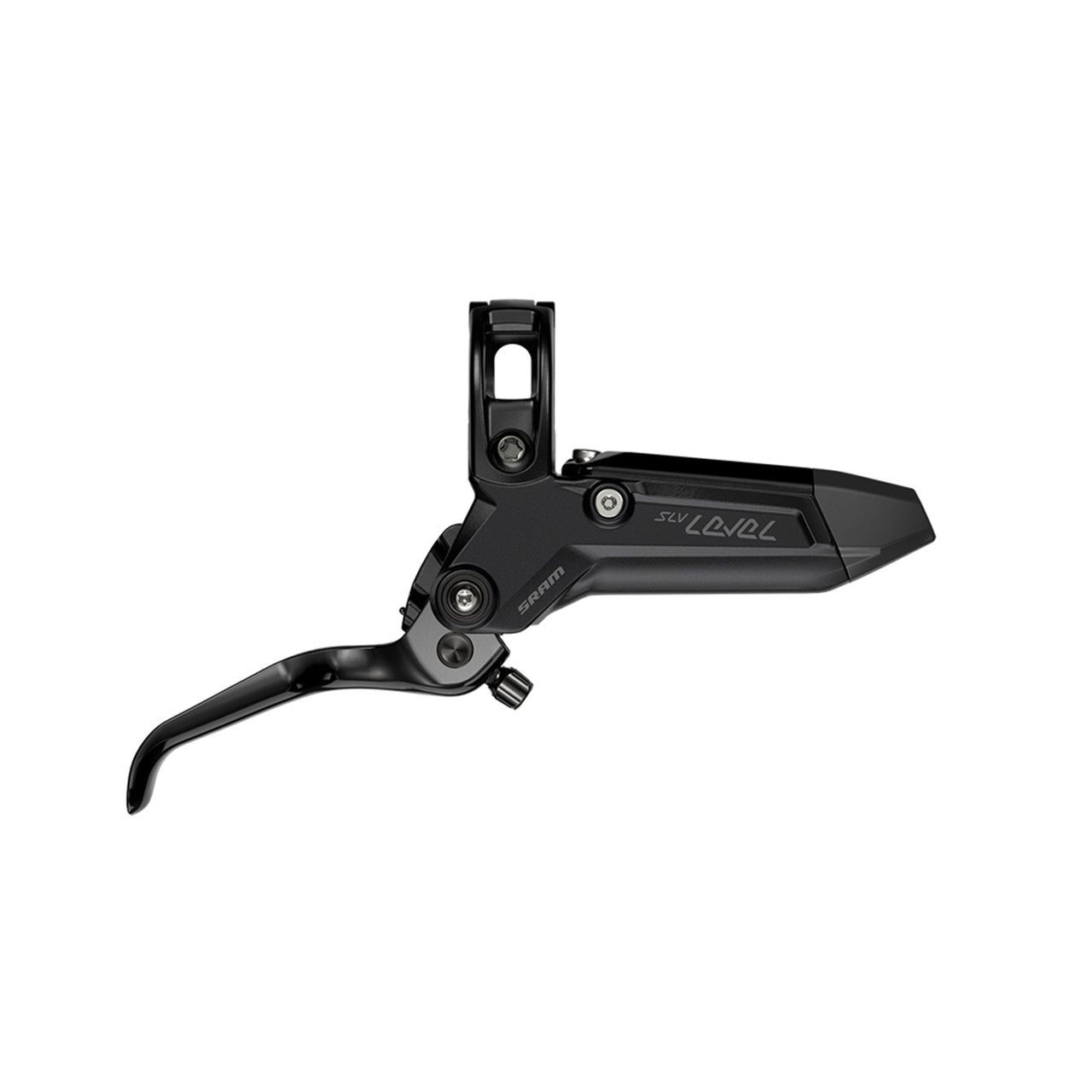 Travão traseiro SRAM LEVEL SILVER STEALTH de 4 pistões Preto
