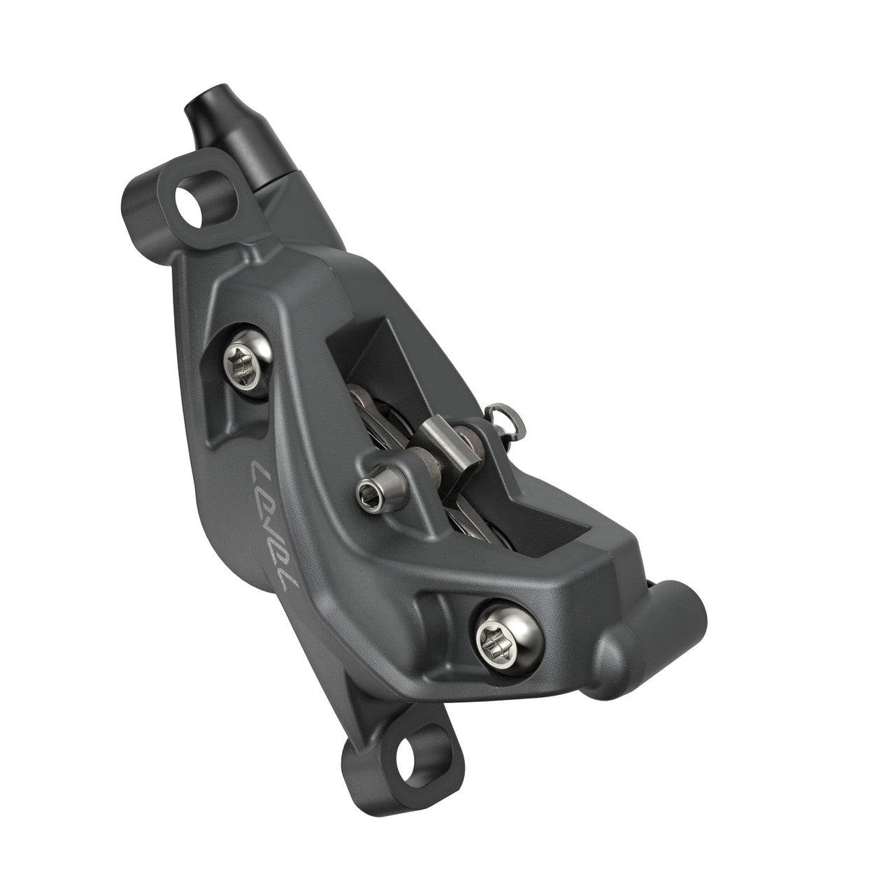 Travão dianteiro SRAM LEVEL BRONZE STEALTH de 4 pistões Cinzento