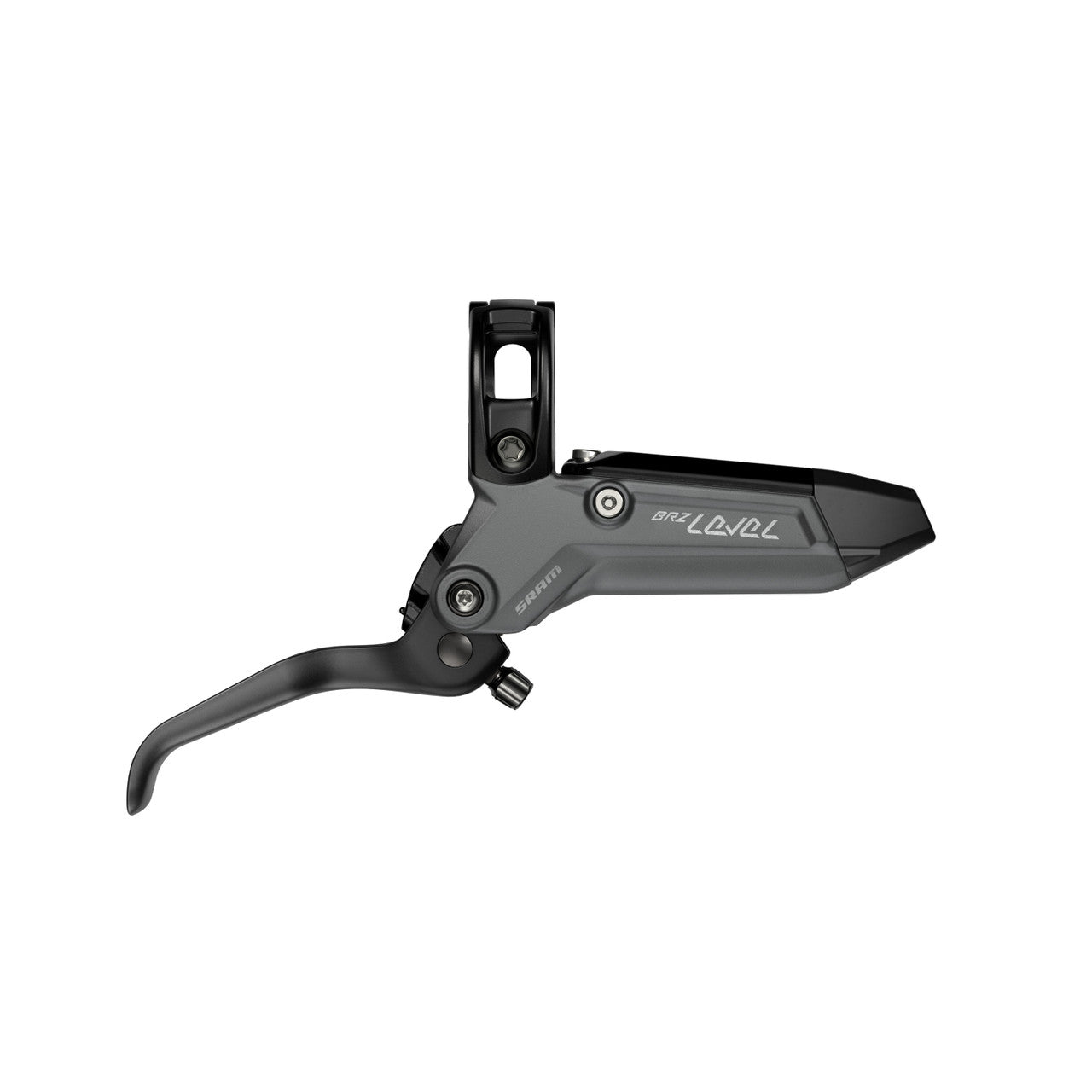 Travão dianteiro SRAM LEVEL BRONZE STEALTH de 4 pistões Cinzento
