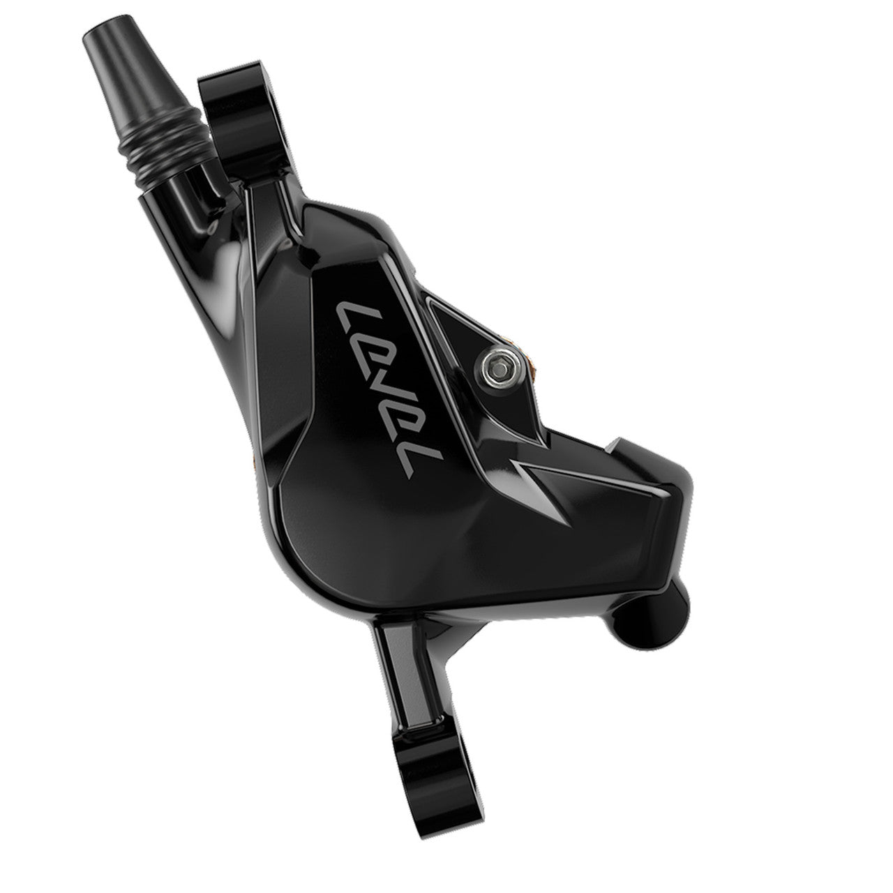 Travão dianteiro SRAM LEVEL SILVER STEALTH de 2 pistões Preto