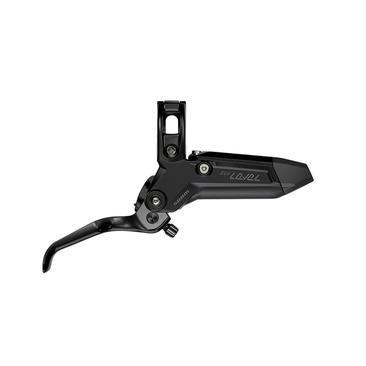 Travão dianteiro SRAM LEVEL SILVER STEALTH de 2 pistões Preto