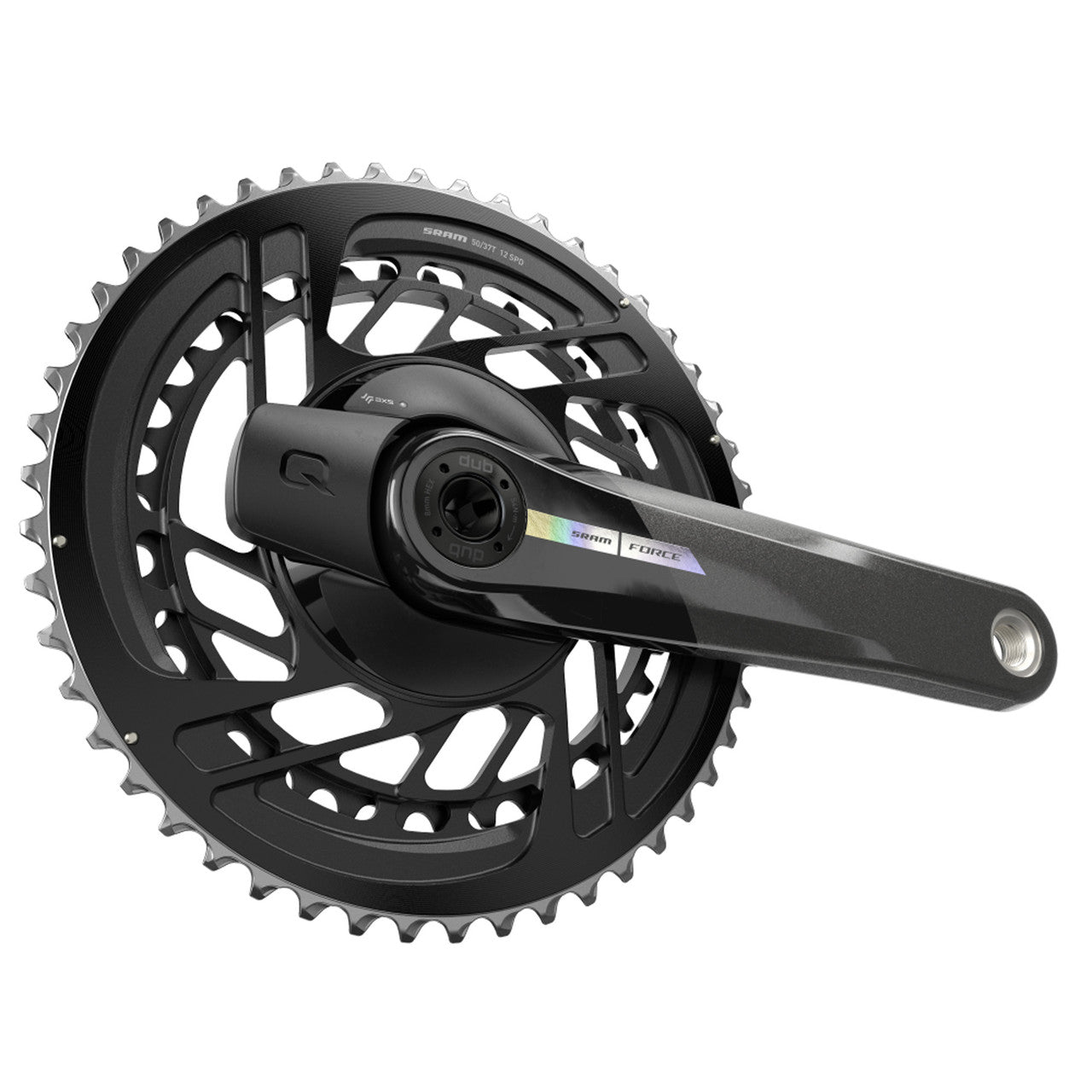 Pedaleira SRAM FORCE AXS DUB 12V com duplo sensor de potência