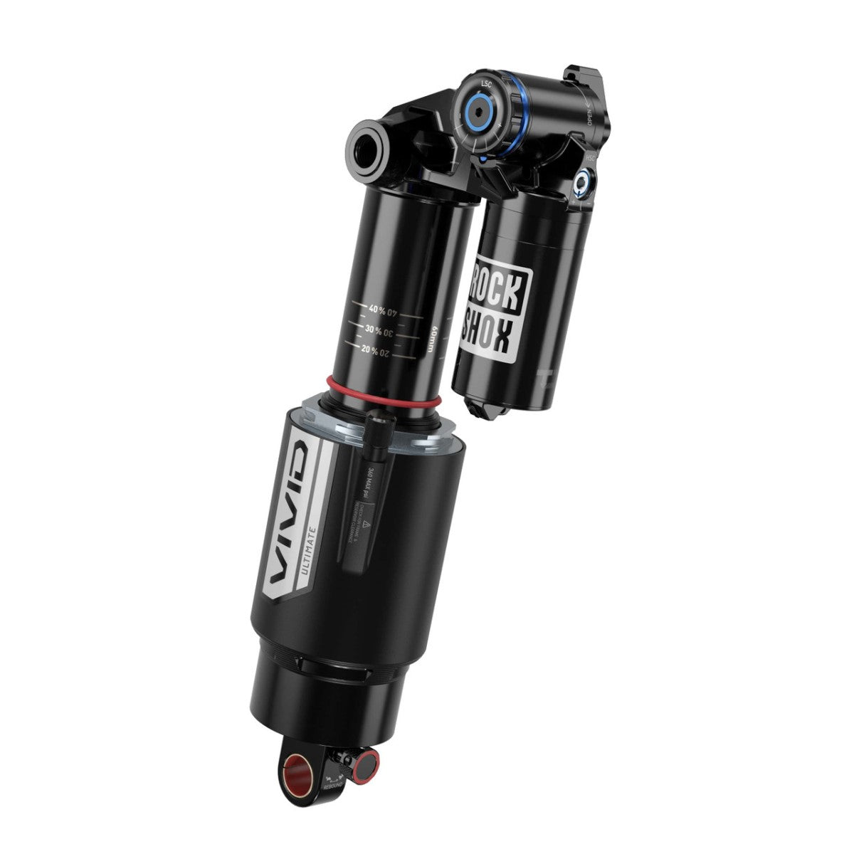 Amortecedor de munhão ROCKSHOX VIVID ULTIMATE RC2T DEBONAIR HBO