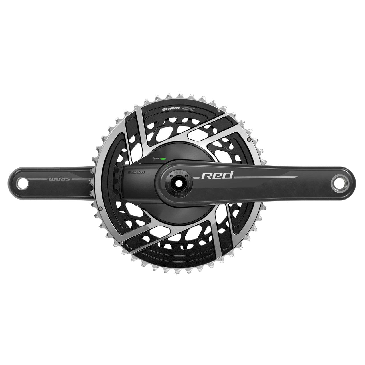Pedaleira SRAM RED AXS E1 DUB 12V com duplo sensor de potência
