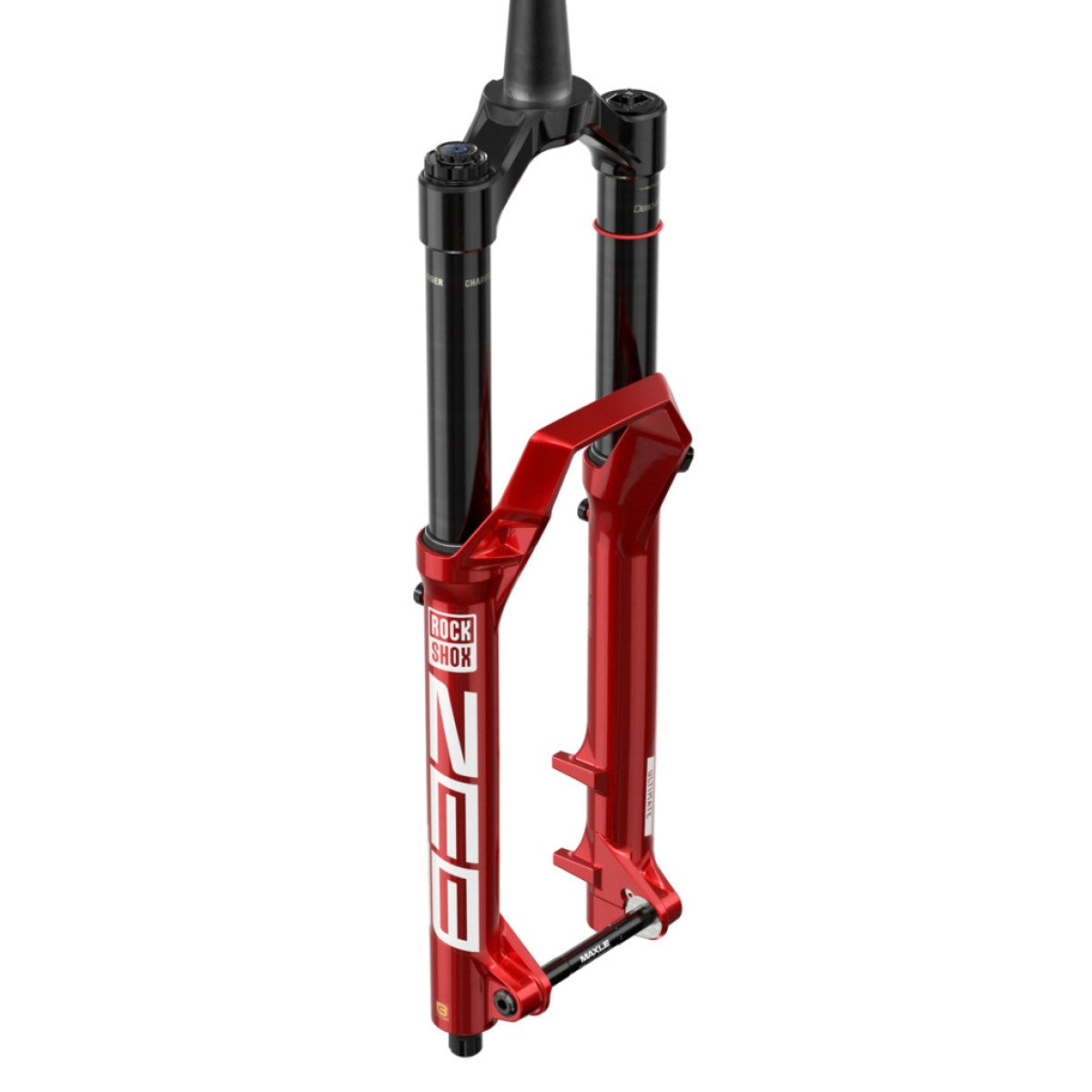 ROCKSHOX ZEB ULTIMATE CHARGER 3.1 RC2 27.5" DEBONAIR+ Tapered Fork Axle 15x110mm Boost Red Electric