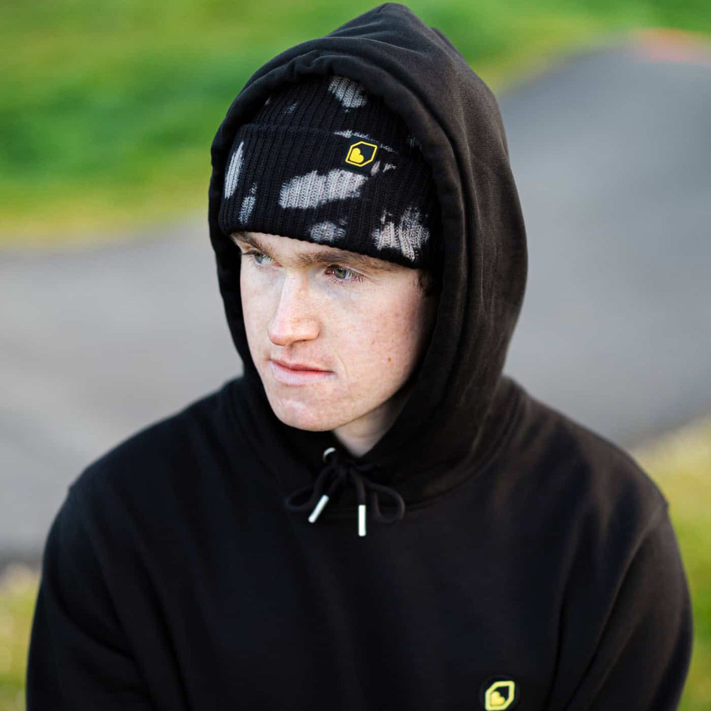 Gorro BURGTEC MOBSTER Preto/Cinza